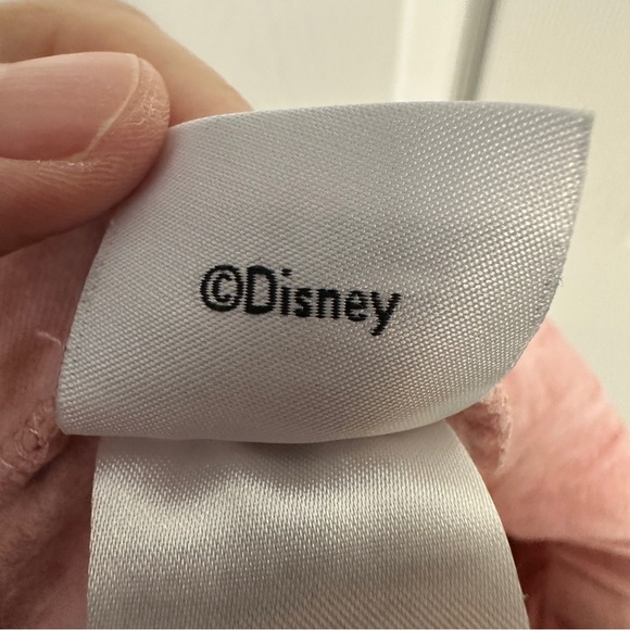 Disney Mickey Mouse sz L sweat shorts, pink tie dye, elastic waist - Picture 7 of 9